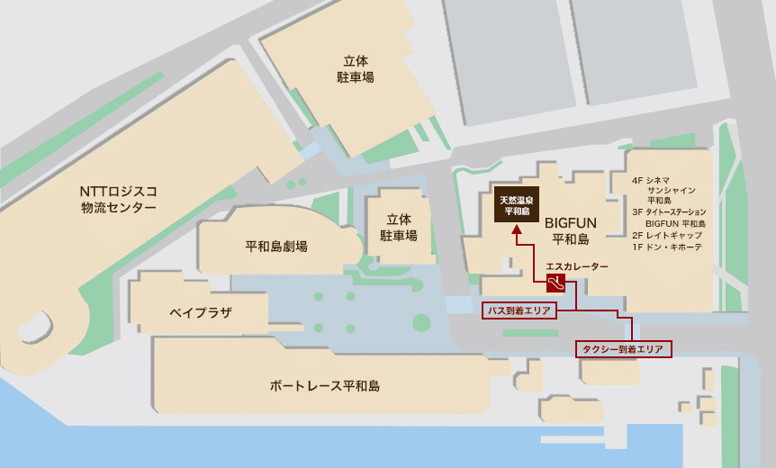 敷地内マップ